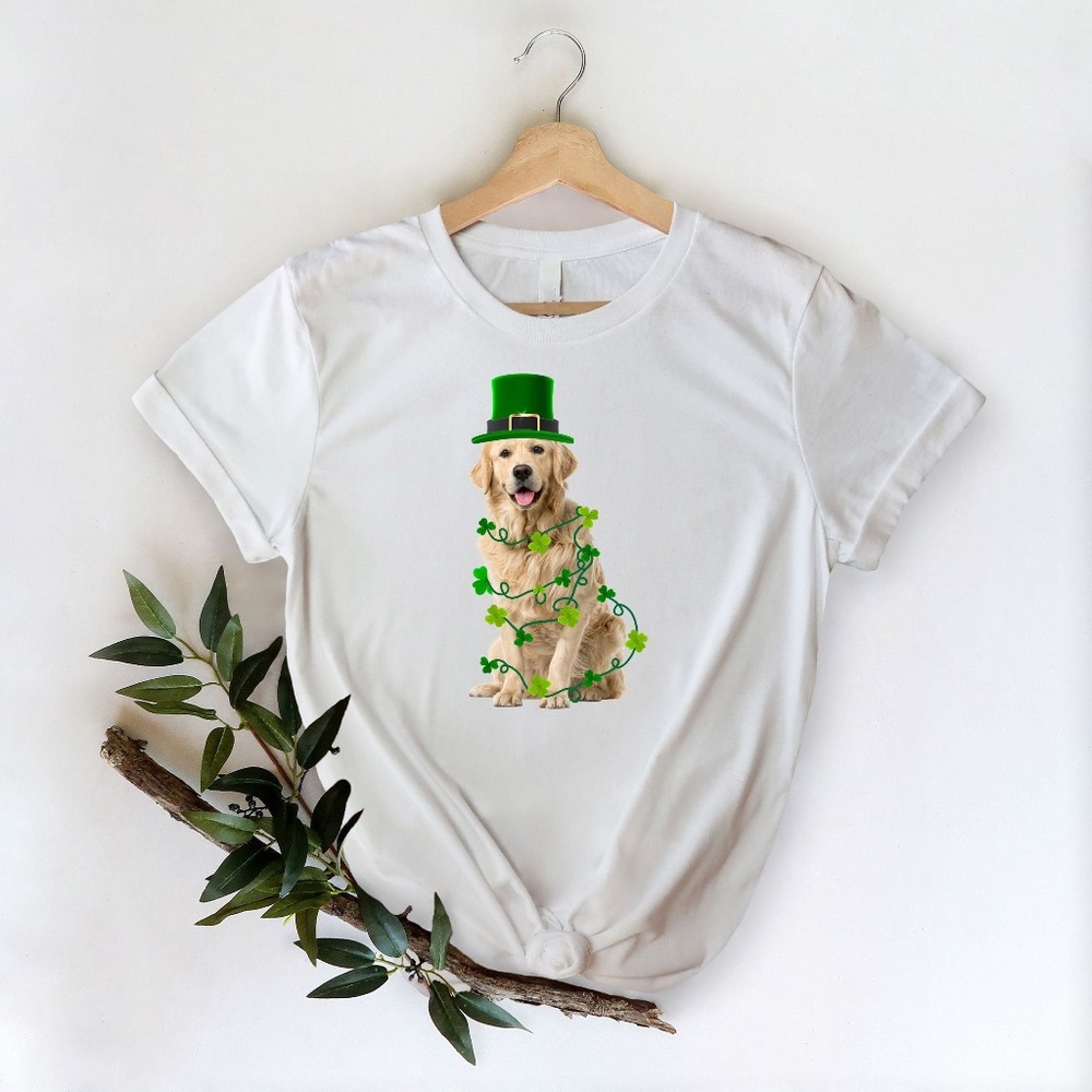 St Patrick's Dog Shirt, Happy St Patrick's Day Shirt, Lucky Shirt, Dog Shirt